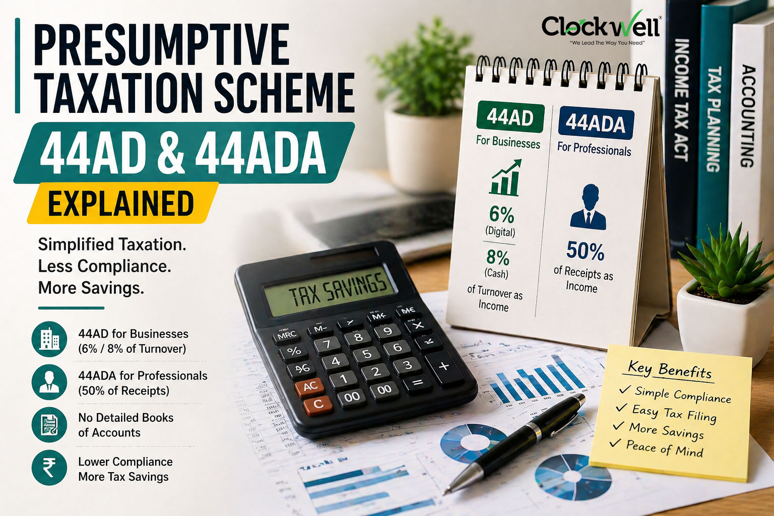 Presumptive Taxation Scheme (44AD & 44ADA) Explained – Complete Guide ...